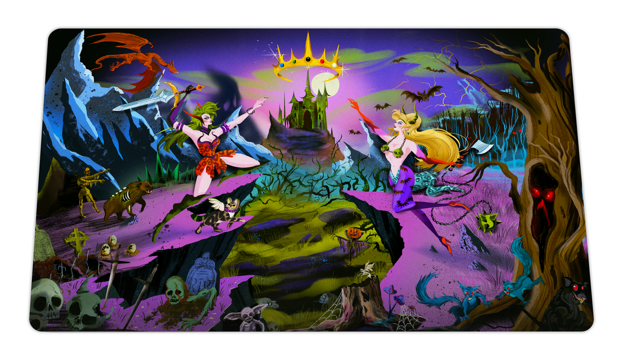 **PRE-ORDER** Halloween Stitched-Edge Playmat (Ships end of October)
