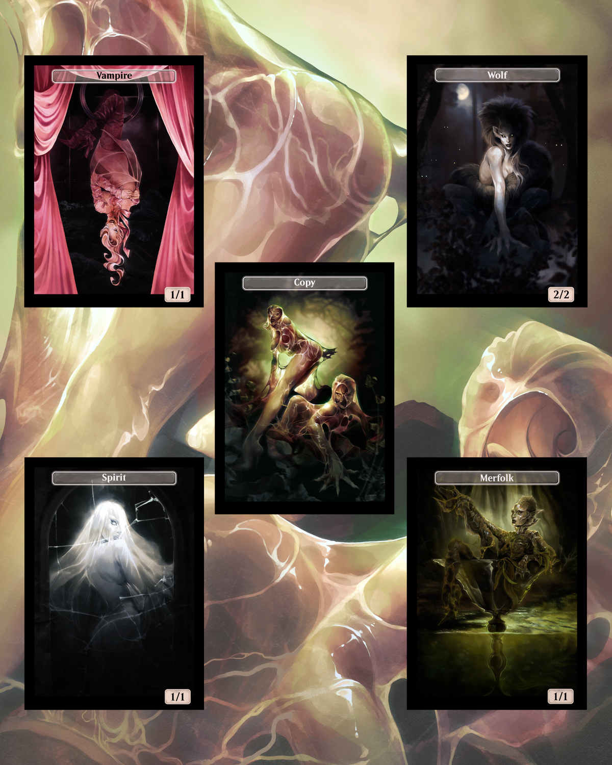 Signed Halloween Token Set *Orders placed after 10/7 Ship on 10/19*